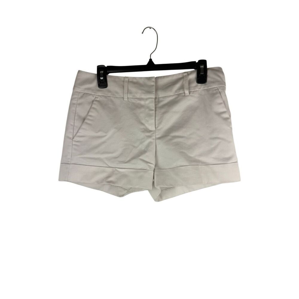New York and Company White Chino Shorts- Size 6
